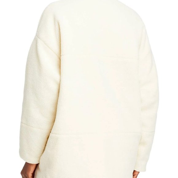 SALE!! AQUA PENDLETON LADIES IVORY COAT REVERSIBLE DROP SHOULDER NWT! - Picture 7 of 12